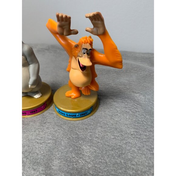 Disney 100 Years Mowgli Baloo King Louie 1967 Figurines Collectible McDonalds 20 - Picture 2 of 9